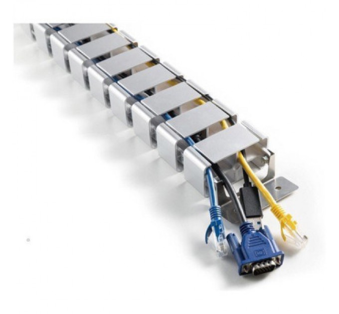 Digitus Тримач для кабелю Digitus гнучка кабельна трубка із кріпленням "гачок-петля", 2м (DA-90506)