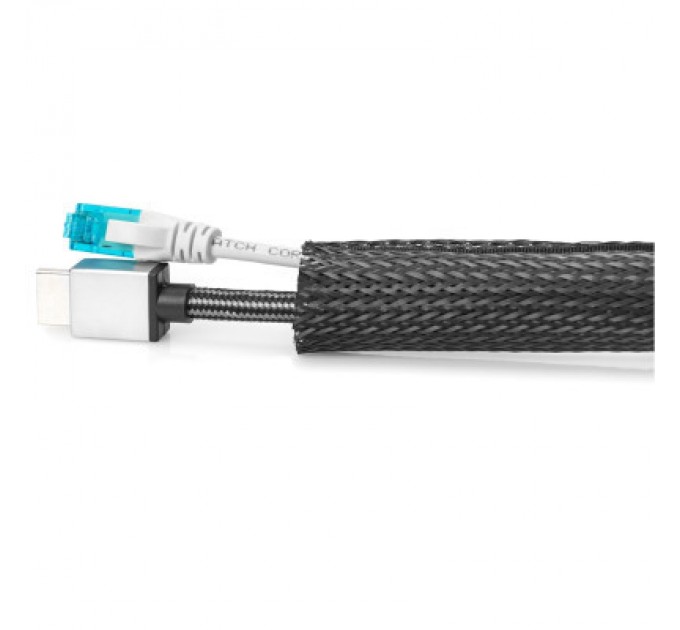 Digitus Тримач для кабелю Digitus Cable Tube, 2m, black (DA-90507)