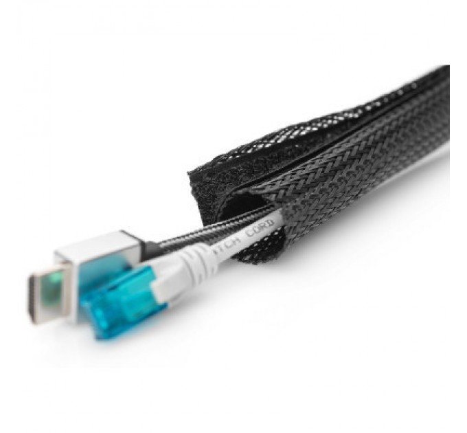 Digitus Тримач для кабелю Digitus Cable Tube, 2m, black (DA-90507)