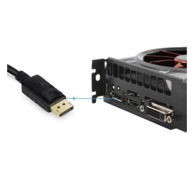 STLab Перехідник DisplayPort Male to HDMI 4K Ultra HD Female ST-Lab (U-996-4K)