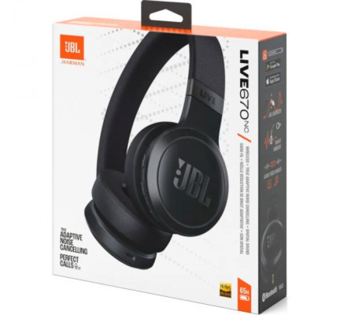 JBL Навушники JBL Live 670 NC Black (JBLLIVE670NCBLK)