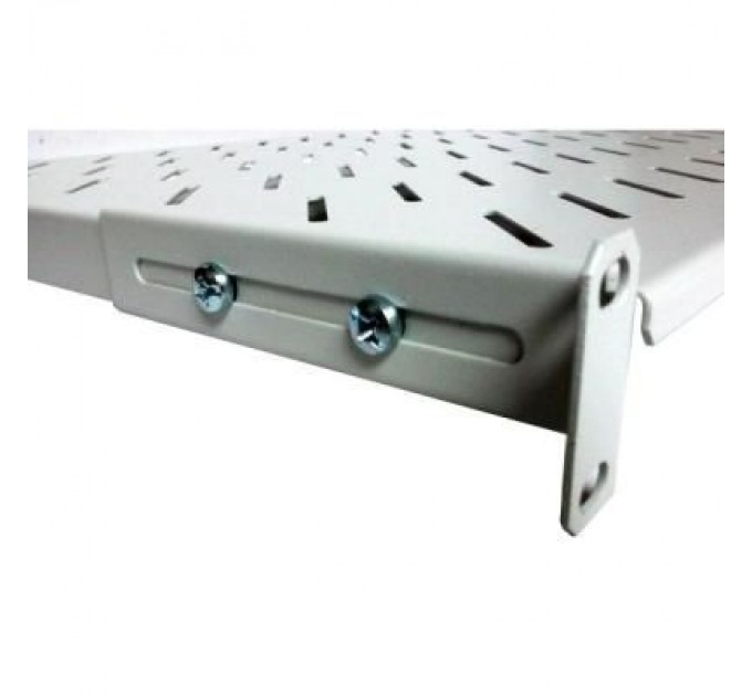 Hypernet Полка 19" Hypernet 1U глуб. 600мм, в шкафы глубиной 800мм, цвет серый (U-FS-80)