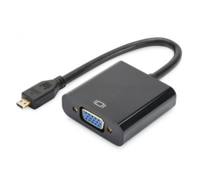 Digitus Перехідник MicroHDMI to VGA (M/F) Full HD Digitus (DA-70460)