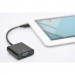 Digitus Перехідник MicroHDMI to VGA (M/F) Full HD Digitus (DA-70460)