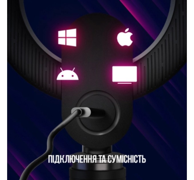 Lorgar Веб-камера Lorgar Circulus 910 Streaming 5MP 1944 Auto Focus Stereo (LRG-SC910)