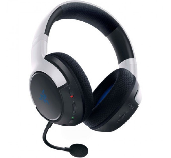 Razer Навушники Razer Kaira Hyperspeed for PS5 Bluetooth White/Black (RZ04-03980200-R3G1)