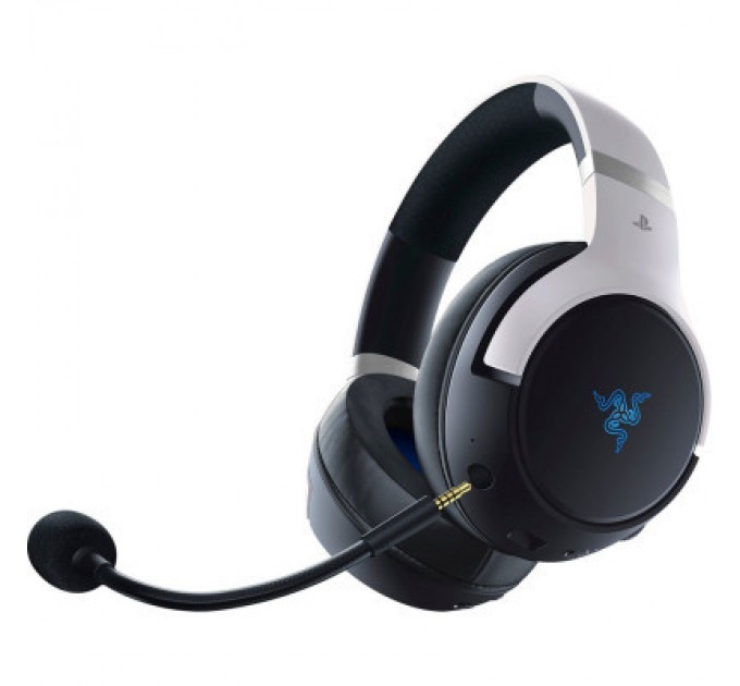 Razer Навушники Razer Kaira Pro Hyperspeed for PS5 Bluetooth White-Black (RZ04-04030200-R3G1)
