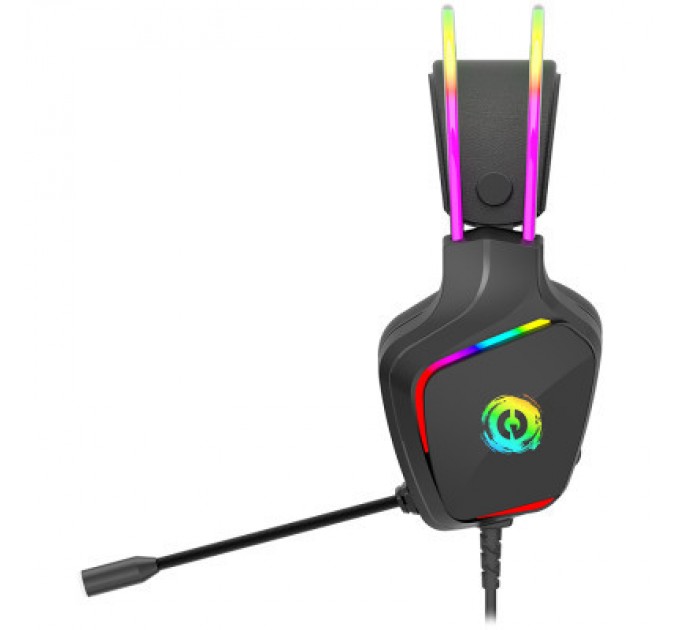 Canyon Навушники Canyon GH-9A Darkless Gaming 3.5 мм RGB Black (CND-SGHS9A)