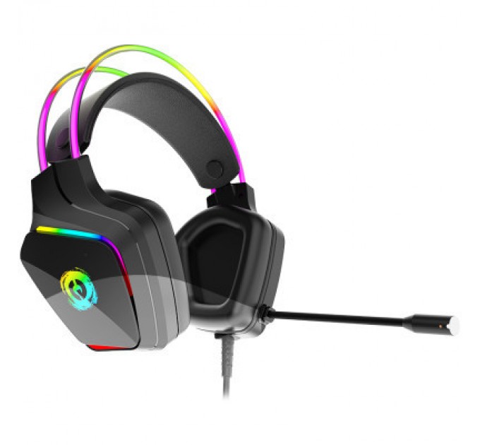 Canyon Навушники Canyon GH-9A Darkless Gaming 3.5 мм RGB Black (CND-SGHS9A)