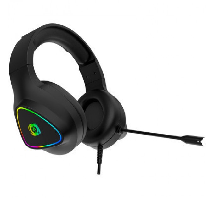 Canyon Навушники Canyon GH-6 Shadder Gaming 3.5 мм RGB Black (CND-SGHS6B)