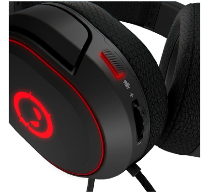 Lorgar Навушники Lorgar Kaya 460 Gaming RGB USB Black (LRG-GHS460)