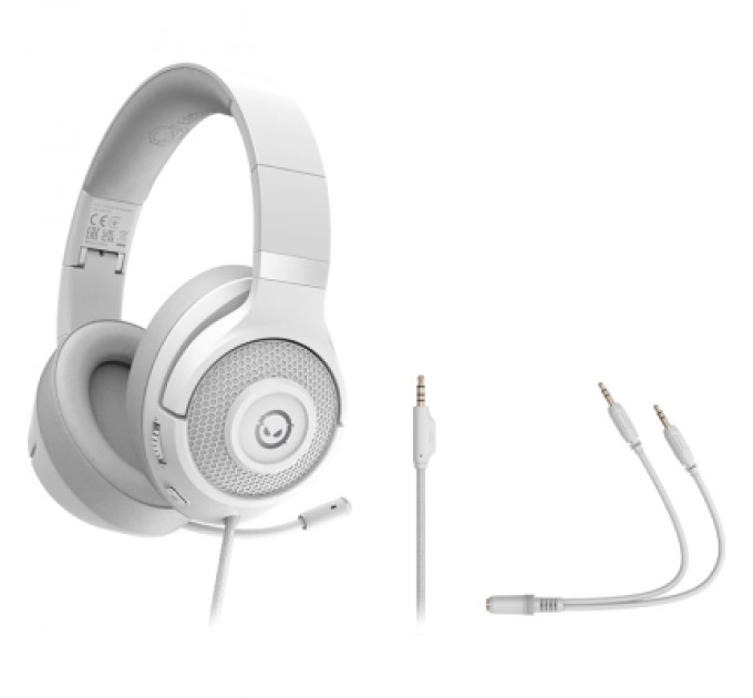 Lorgar Навушники Lorgar Noah 101 Gaming 3.5 мм White (LRG-GHS101W)