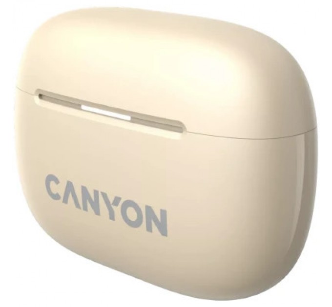 Canyon Навушники Canyon TWS-10 OnGo ANC ENC Beige (CNS-TWS10BG)