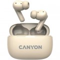 Canyon Навушники Canyon TWS-10 OnGo ANC ENC Beige (CNS-TWS10BG)
