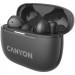 Canyon Навушники Canyon TWS-10 OnGo ANC ENC Black (CNS-TWS10BK)