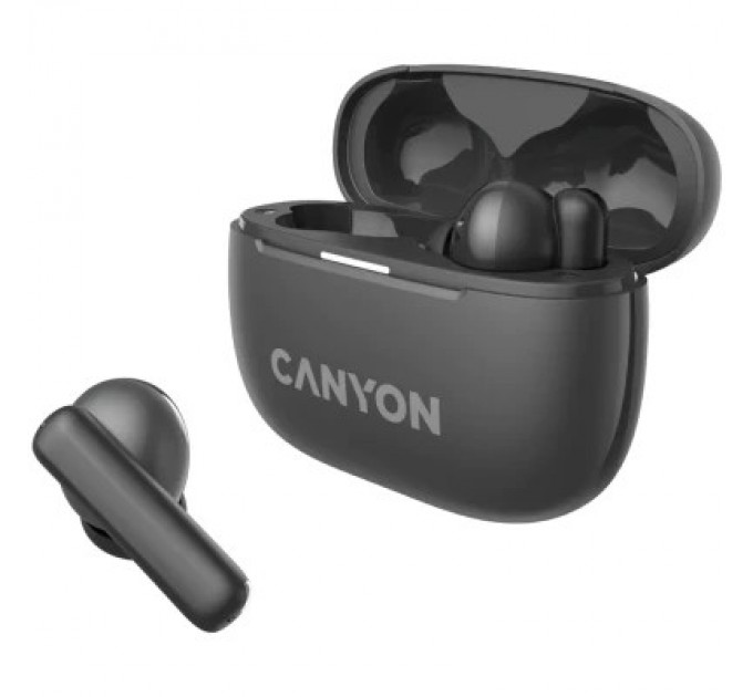 Canyon Навушники Canyon TWS-10 OnGo ANC ENC Black (CNS-TWS10BK)