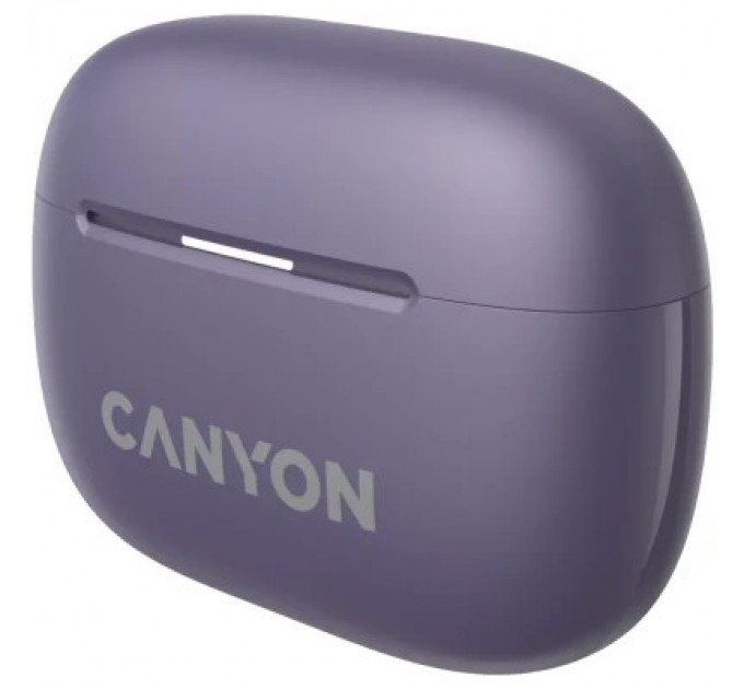 Canyon Навушники Canyon TWS-10 OnGo ANC ENC Purple (CNS-TWS10PL)