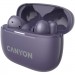 Canyon Навушники Canyon TWS-10 OnGo ANC ENC Purple (CNS-TWS10PL)