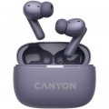 Canyon Навушники Canyon TWS-10 OnGo ANC ENC Purple (CNS-TWS10PL)