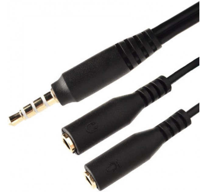 XoKo Перехідник XoKo SC-009 Jack 2x3.5-мм jack(M) - 3.5-мм 4pin jack(F) (XOKO SC-009)