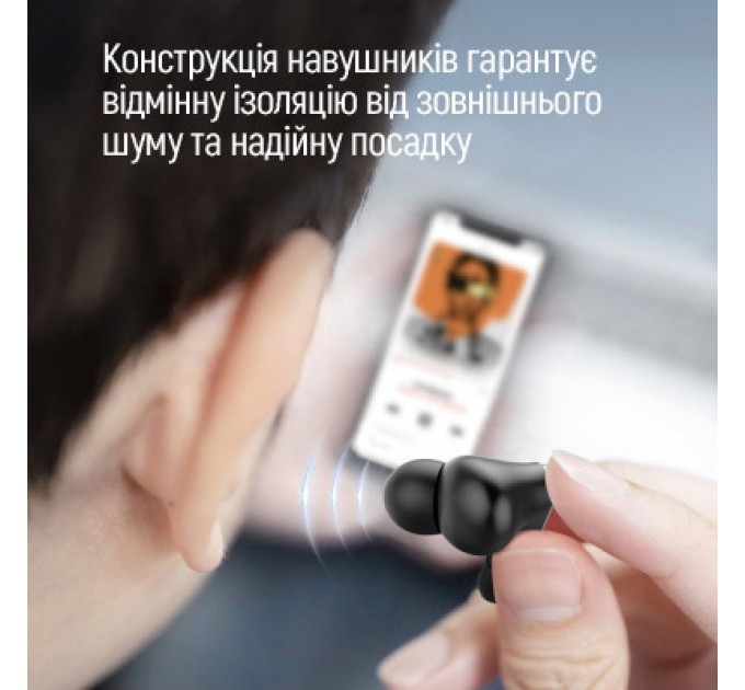 ColorWay Навушники ColorWay TWS-3 Earbuds Black (CW-TWS3BK)