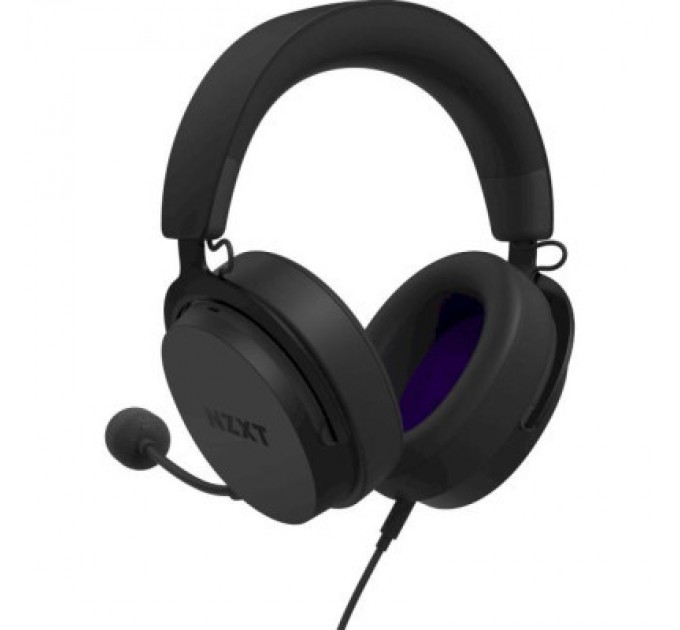 NZXT Навушники NZXT Wired Closed Back Headset 40mm Black V2 (AP-WCB40-B2)