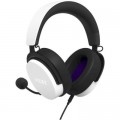 NZXT Навушники NZXT Wired Closed Back Headset 40mm White V2 (AP-WCB40-W2)