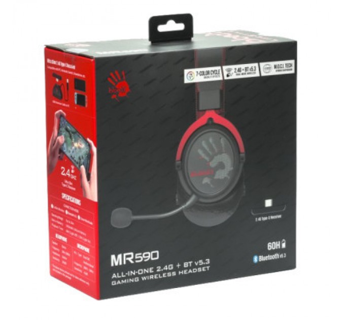 A4Tech Навушники A4Tech Bloody MR590 Sport Red (4711421995948)