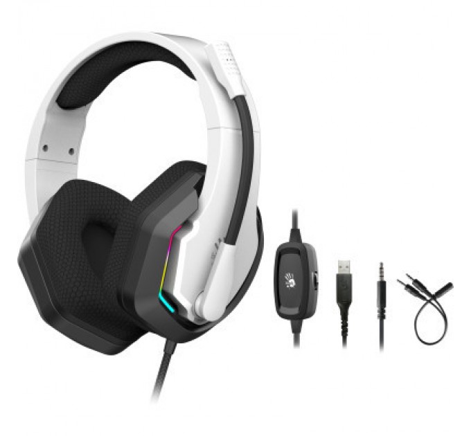 A4Tech Навушники A4Tech Bloody G260p White (4711421996716)