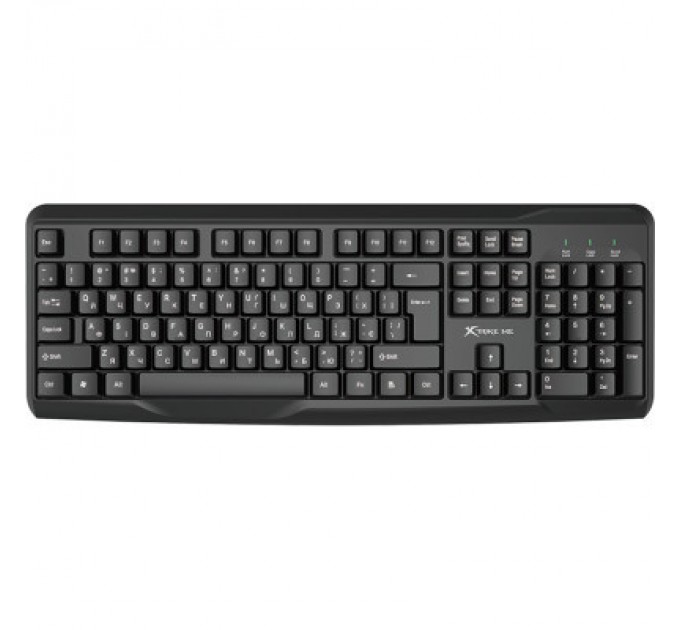 Xtrike ME Клавіатура Xtrike ME KB-229 USB UA Black (KB-229UA)