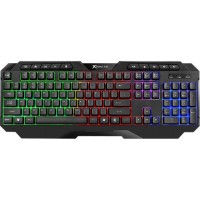 Клавіатура Xtrike ME KB-306 LED USB UA Black (KB-306UA)