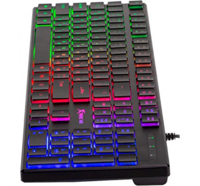 Xtrike ME Клавіатура Xtrike ME KB-511 LED USB UA Black (KB-511UA)