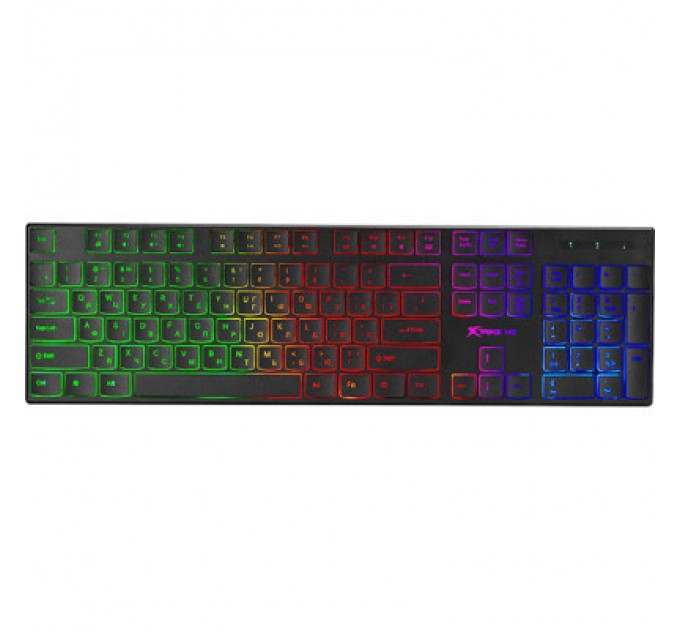 Xtrike ME Клавіатура Xtrike ME KB-511 LED USB UA Black (KB-511UA)