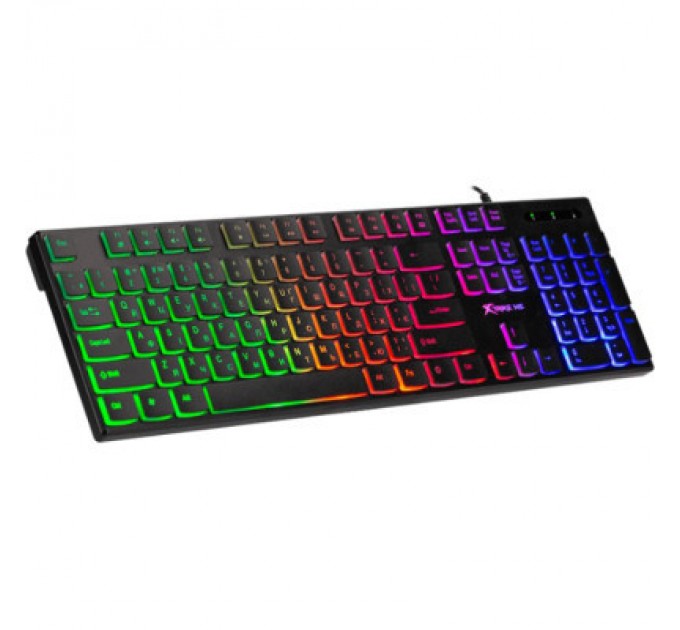 Xtrike ME Клавіатура Xtrike ME KB-511 LED USB UA Black (KB-511UA)