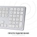 OfficePro Клавіатура OfficePro SK1550 Wireless White (SK1550W)