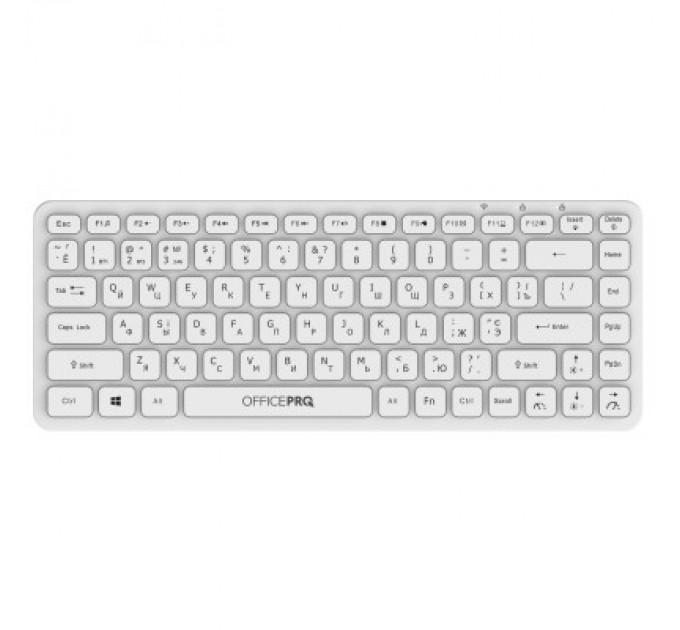 OfficePro Клавіатура OfficePro SK790W Wireless/Bluetooth White (SK790W)