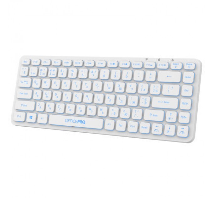 OfficePro Клавіатура OfficePro SK790W Wireless/Bluetooth White (SK790W)