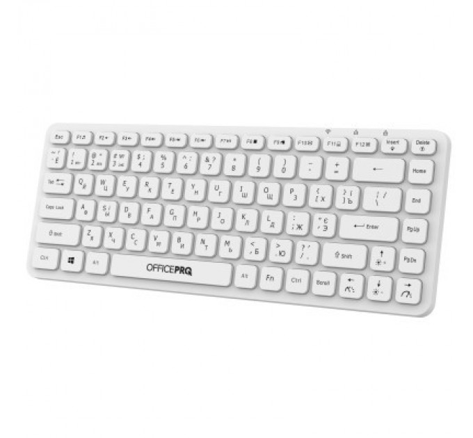 OfficePro Клавіатура OfficePro SK790W Wireless/Bluetooth White (SK790W)