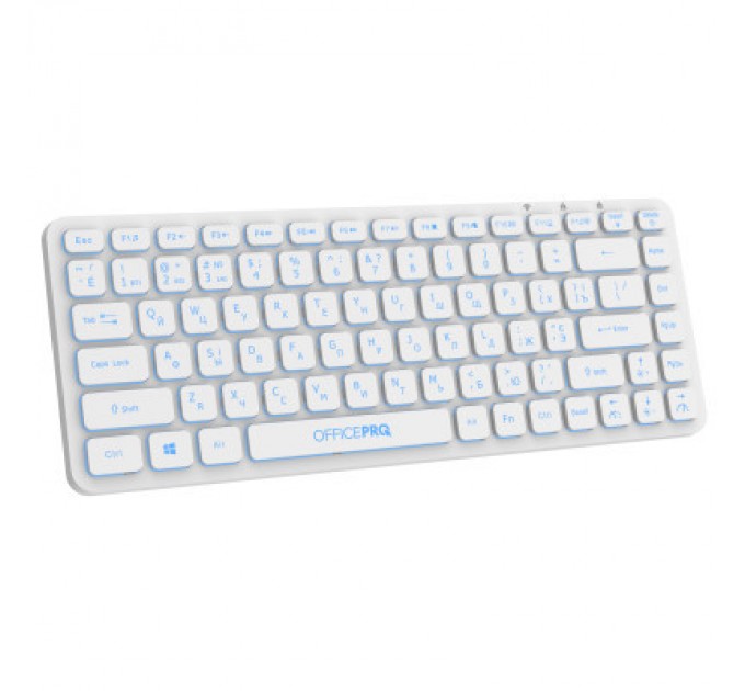 OfficePro Клавіатура OfficePro SK790W Wireless/Bluetooth White (SK790W)