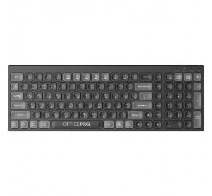 OfficePro Клавіатура OfficePro SK985B Wireless/Bluetooth Black (SK985B)