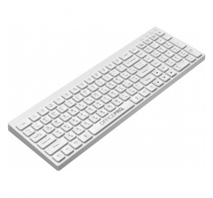 OfficePro Клавіатура OfficePro SK985W Wireless/Bluetooth White (SK985W)