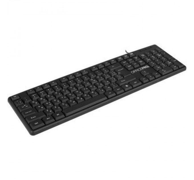 OfficePro Клавіатура OfficePro SK166 USB Black (SK166)
