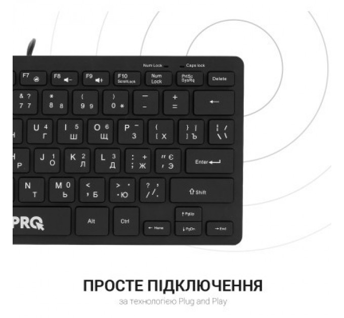 OfficePro Клавіатура OfficePro SK240 USB Black (SK240)