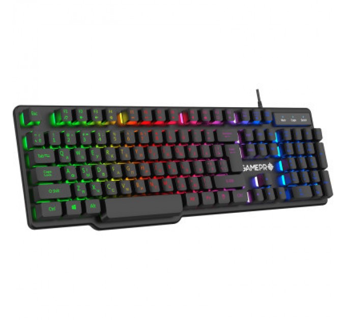 GamePro Клавіатура GamePro GK380 USB Black (GK380)