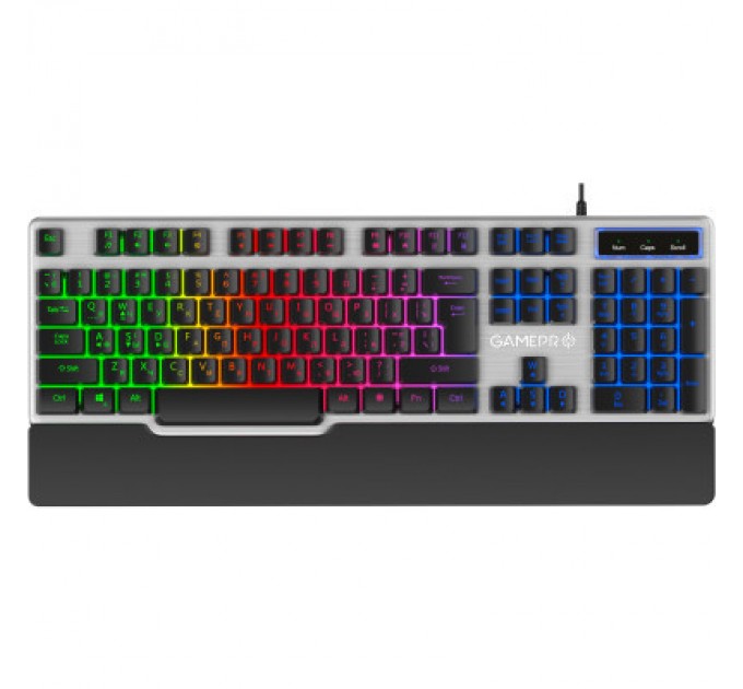 GamePro Клавіатура GamePro GK599 Stinger USB Grey (GK599)