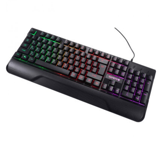 GamePro Клавіатура GamePro GK398 Headshot USB Black (GK398)