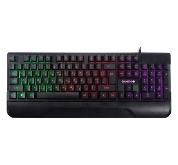 GamePro Клавіатура GamePro GK398 Headshot USB Black (GK398)