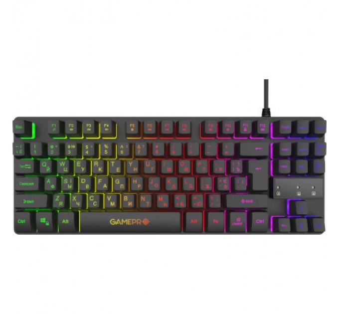 GamePro Клавіатура GamePro GK537 Nitro USB Black (GK537)