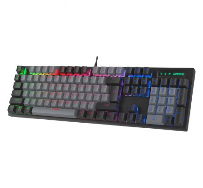 GamePro Клавіатура GamePro MK105B LED Blue Switch USB Black (MK105B)