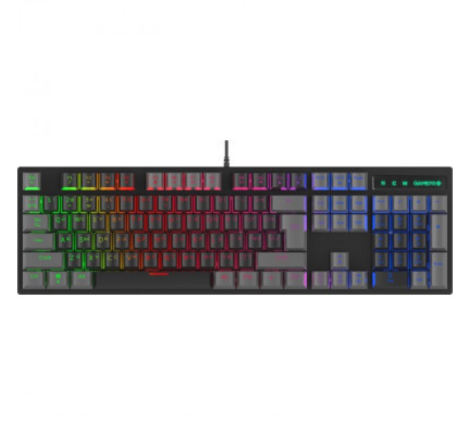 GamePro Клавіатура GamePro MK105B LED Red Switch USB Black (MK105R)